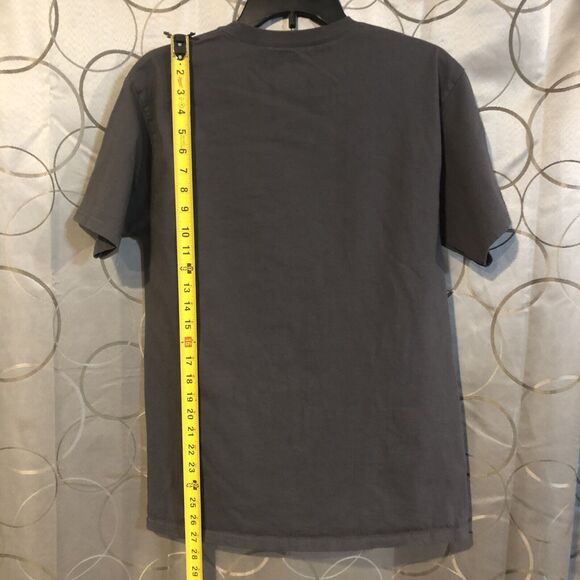 Star Wars Princess Leia "I Love You" Medium T-Shirt SS Gray Hanes Disney - Picture 5 of 6